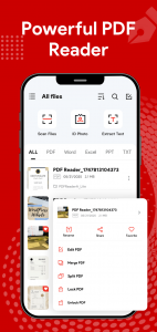 اسکرین شات 2 برنامه PDF Reader - Editor & Scanner