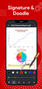 اسکرین شات 3 برنامه PDF Reader - Editor & Scanner