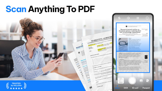 اسکرین شات 1 برنامه PDF Scanner APP - Scan to PDF