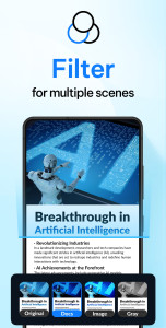 اسکرین شات 2 برنامه PDF Scanner APP - Scan to PDF