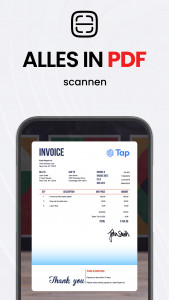 اسکرین شات 2 برنامه Scan zu PDF App - TapScanner