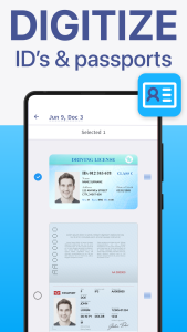 اسکرین شات 3 برنامه PDF Scanner app - TapScanner