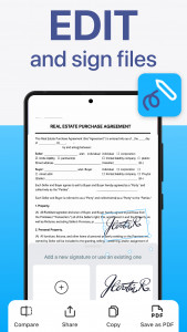 اسکرین شات 3 برنامه PDF Scanner app - TapScanner