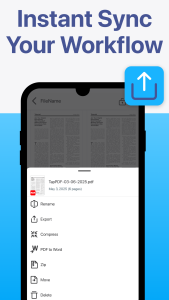 اسکرین شات 4 برنامه PDF Scanner app - TapScanner