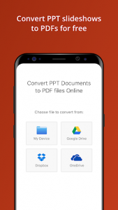 اسکرین شات برنامه Alto PPT to PDF Converter: convert PowerPoint docs 1