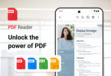 اسکرین شات برنامه PDF Reader and PDF Editor 1