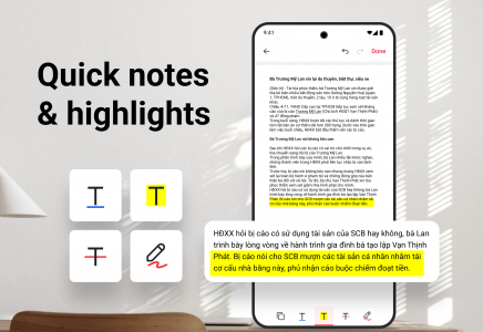 اسکرین شات برنامه PDF Reader and PDF Editor 3