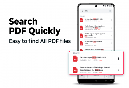 اسکرین شات برنامه PDF Reader, All PDF Viewer 6