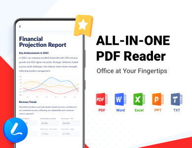 اسکرین شات 1 برنامه PDF Reader - PDF Editor