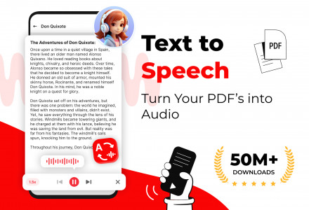 اسکرین شات 2 برنامه PDF Reader App - PDF Converter