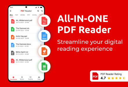 اسکرین شات 2 برنامه PDF Reader App : Read All PDF