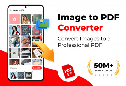 اسکرین شات 1 برنامه PDF Reader App - PDF Converter