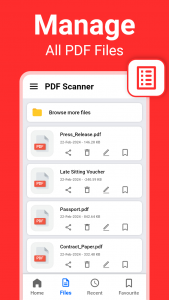 اسکرین شات 5 برنامه اسکنر PDF - اسکنر موبایل
