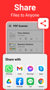 اسکرین شات برنامه PDF Scanner App 4