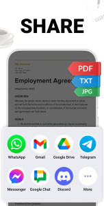 اسکرین شات 5 برنامه PDF Scanner - Document Scanner