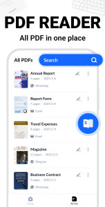 اسکرین شات 2 برنامه PDF Scanner - Document Scanner