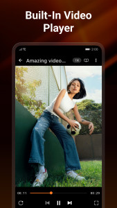 اسکرین شات 4 برنامه PDownloader - Video Downloader