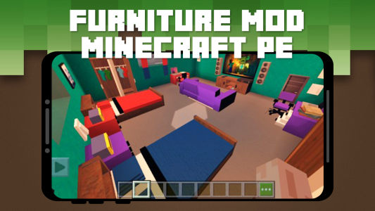 اسکرین شات برنامه Furniture Mod for Minecraft PE 1