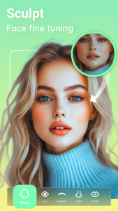 اسکرین شات برنامه Peachy - AI Face & Body Editor 3