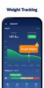 اسکرین شات برنامه Step Counter - Pedometer 4