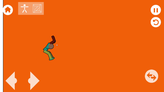 اسکرین شات 2 بازی 2D Geometry Ragdoll Playground