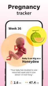 اسکرین شات 5 برنامه Ovulation & Period Tracker