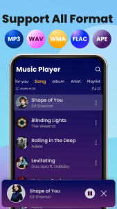 اسکرین شات برنامه Music Player & MP3 - XMusic 2