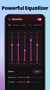 اسکرین شات 8 برنامه Music Player & MP3 - XMusic
