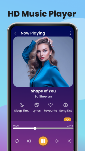 اسکرین شات برنامه Music Player & MP3 - XMusic 3