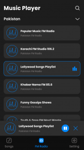 اسکرین شات برنامه Music Player - MP3 Player App 8
