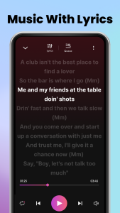اسکرین شات 4 برنامه Music Player: Play MP3 Offline