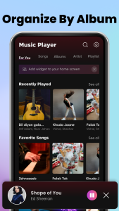 اسکرین شات 6 برنامه Music Player: Play MP3 Offline