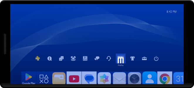 اسکرین شات 3 برنامه PS4 Launcher - Simulator