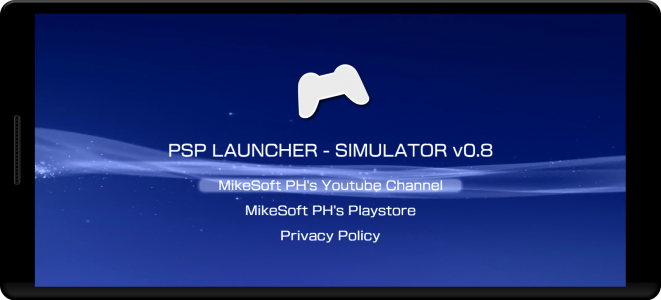 اسکرین شات برنامه PSP Simulator - Launcher 4