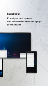 اسکرین شات 2 برنامه spacedesk - USB Display for PC
