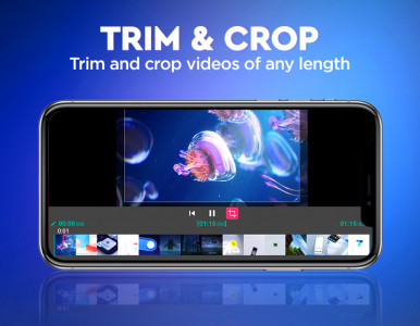 اسکرین شات برنامه PH Player : HD Video Player, Crop, Trim and Resize 3