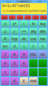 اسکرین شات برنامه Scientific Calculator 1