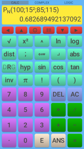 اسکرین شات برنامه Scientific Calculator 5