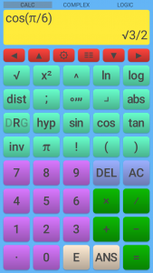 اسکرین شات برنامه Scientific Calculator 3