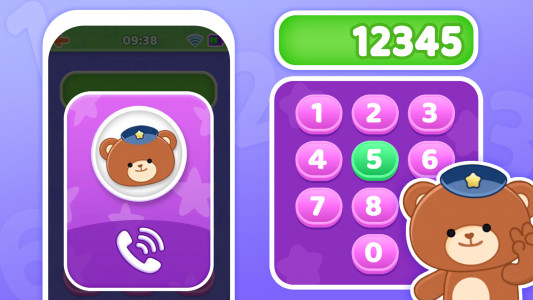 اسکرین شات 7 بازی Baby Phone Toy - Call Animals