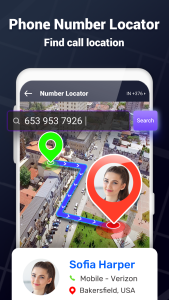 اسکرین شات 4 برنامه Phone Locator: Caller ID App