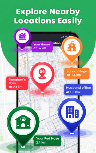 اسکرین شات 8 برنامه Phone Tracker : Family Tracker