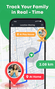 اسکرین شات 1 برنامه Phone Tracker : Family Tracker