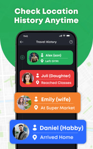 اسکرین شات 4 برنامه Phone Tracker : Family Tracker