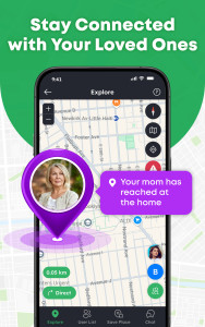 اسکرین شات 3 برنامه Phone Tracker : Family Tracker
