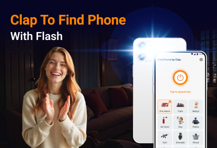 اسکرین شات برنامه Find Phone by Clap 3