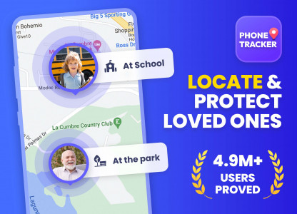 اسکرین شات برنامه Phone Tracker: Phone Locator 1