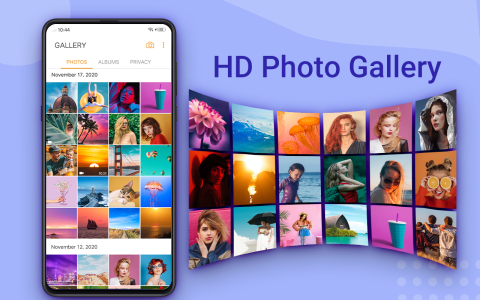 اسکرین شات 1 برنامه Photo Gallery & Album