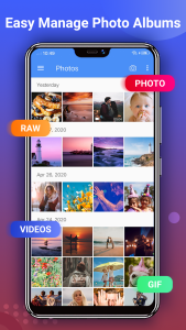 اسکرین شات 2 برنامه Gallery- Photo Gallery & Album