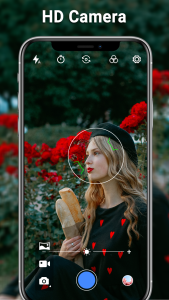 اسکرین شات 4 برنامه HD Camera for Android